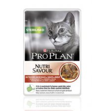 Pro Plan Sterilized Nutri Savour saszetka 85g dla kotów po zabiegu sterylizacji lub kastracji