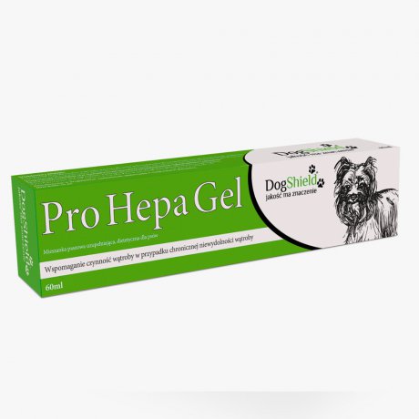 Inex DogShield Pro Hepa Gel Wspomaganie czynności wątroby w przypadku chronicznej niewydolności wątroby