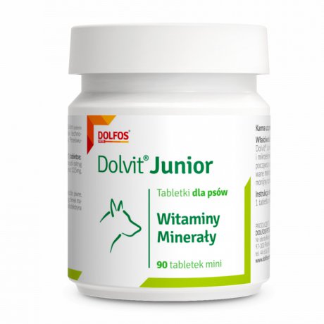 DOLFOS Junior Mini witaminowo-mineralny suplement diety dla szczeniąt i młodych psów