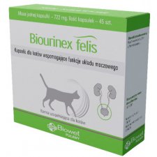 Biowet Biourinex Felis - Preparat na Zdrowe Drogi Moczowe Dla Kotów
