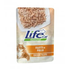 Life Cat Naturel saszetka dla kota fileciki w sosie 70g