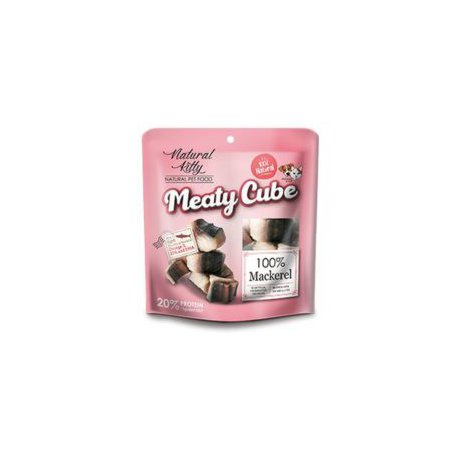 Natural Kitty Meaty Cube przysmak dla psa lub kota z makrelą 60g