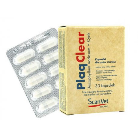 ScanVet PlaqClear - Produkt do Higieny Jamy Ustnej dla Psa i Kota